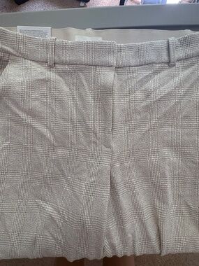 H&M Slacks Regular Waist Ankle Length Elastic Waist Size US 14
